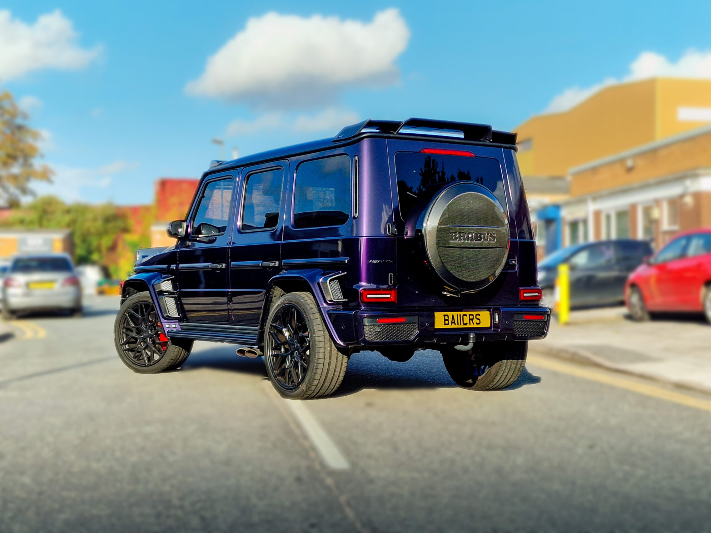 Brabus G-Wagon Colour Change Wrap Birmingham