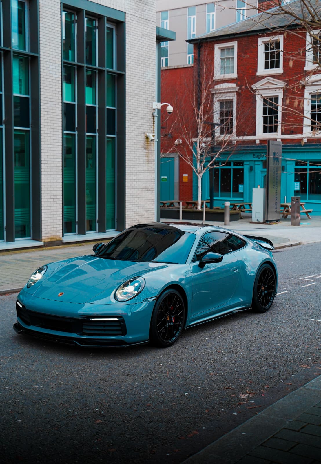 Porsche 911 Carrera 4S Nardo Grey Wrap Birmingham