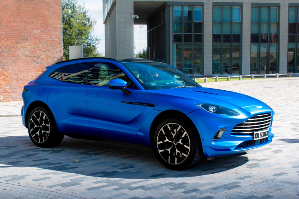 Aston Martin DBX Vinyl Wrap and accenting