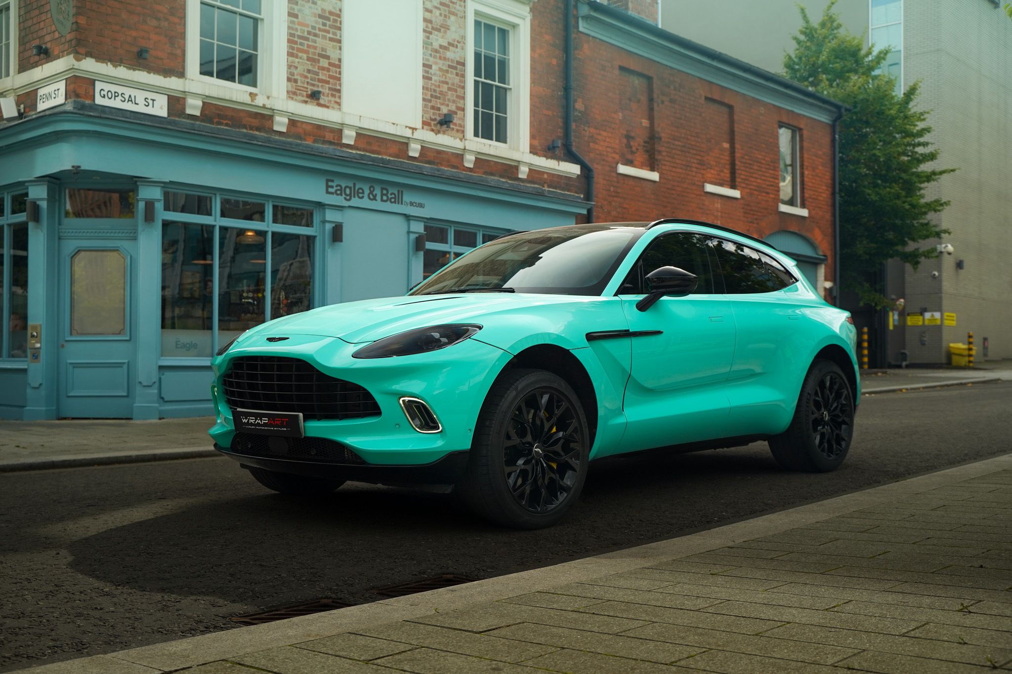 Aston Martin DBX Wrap and Black Badge Birmingham