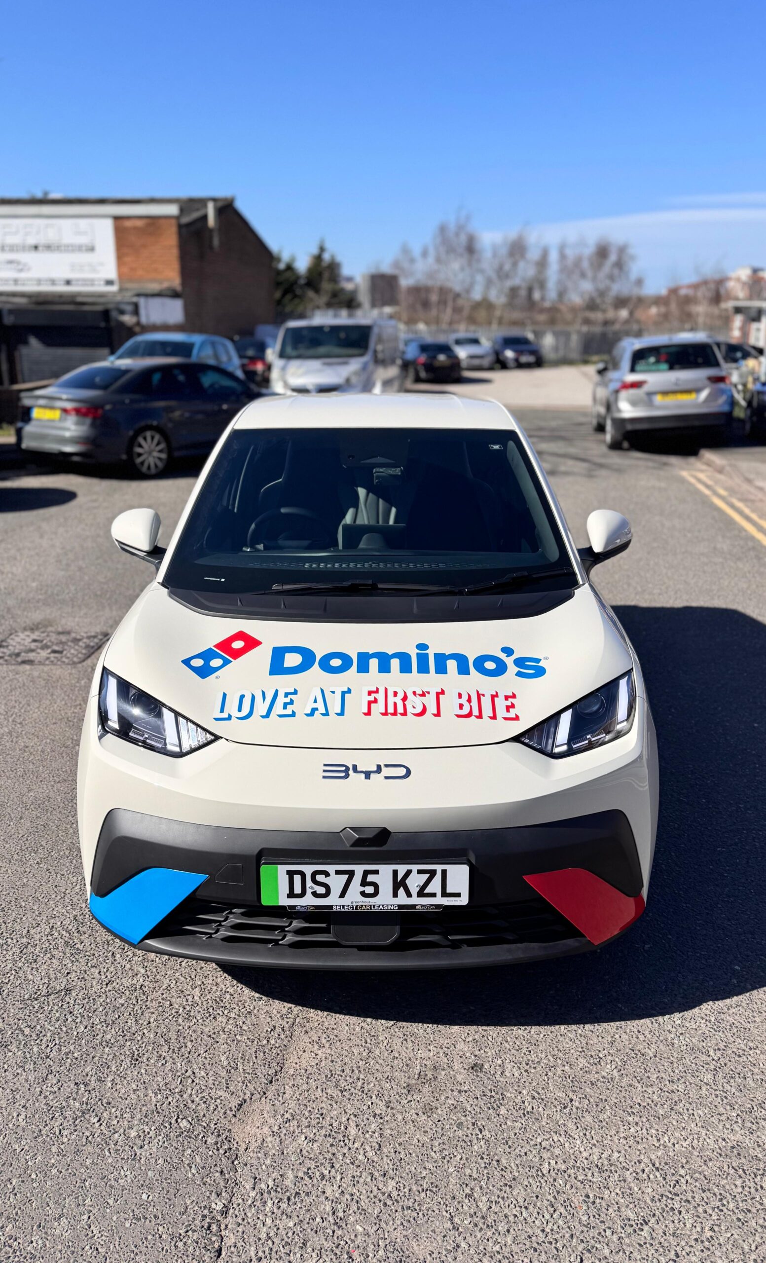 Dominos Fleet Branding Wrapart Birmingham