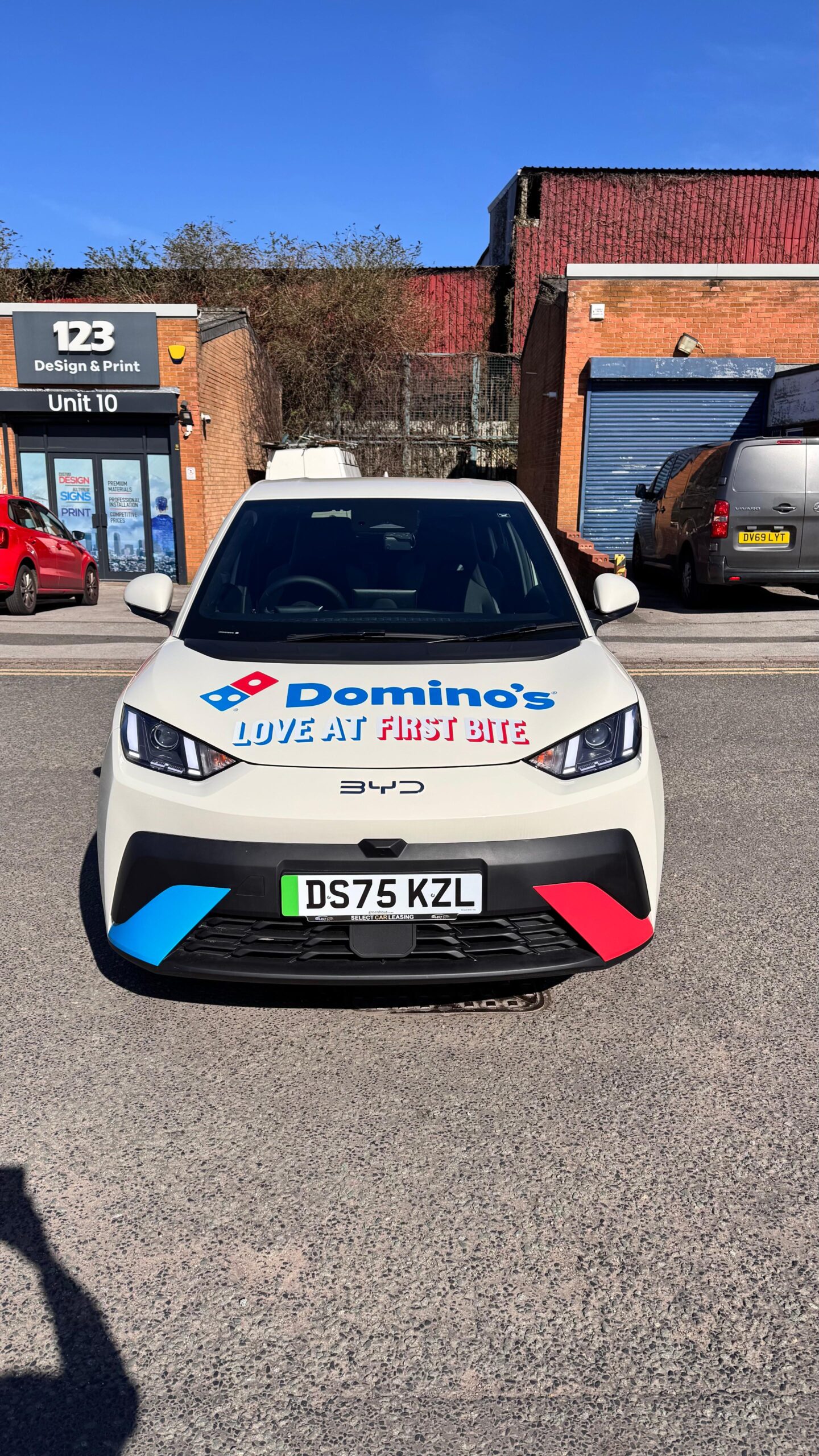 Dominos Fleet Graphics Birmingham