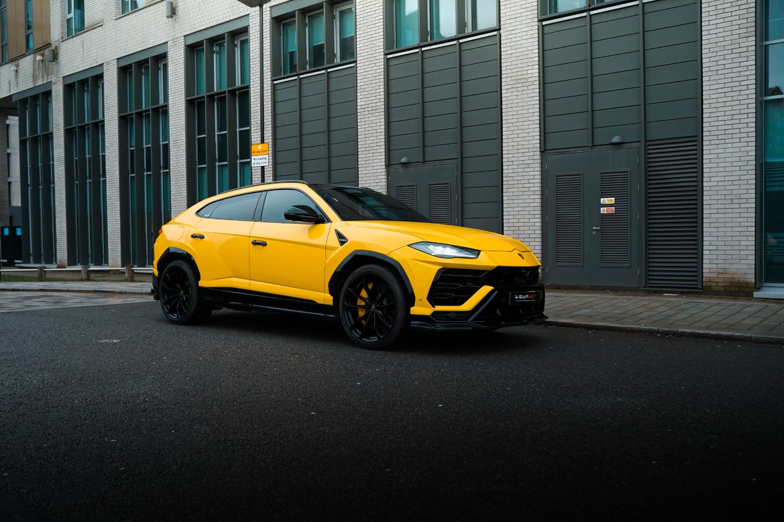 Lamborghini Urus 3M Yellow Wrapart Birmingham