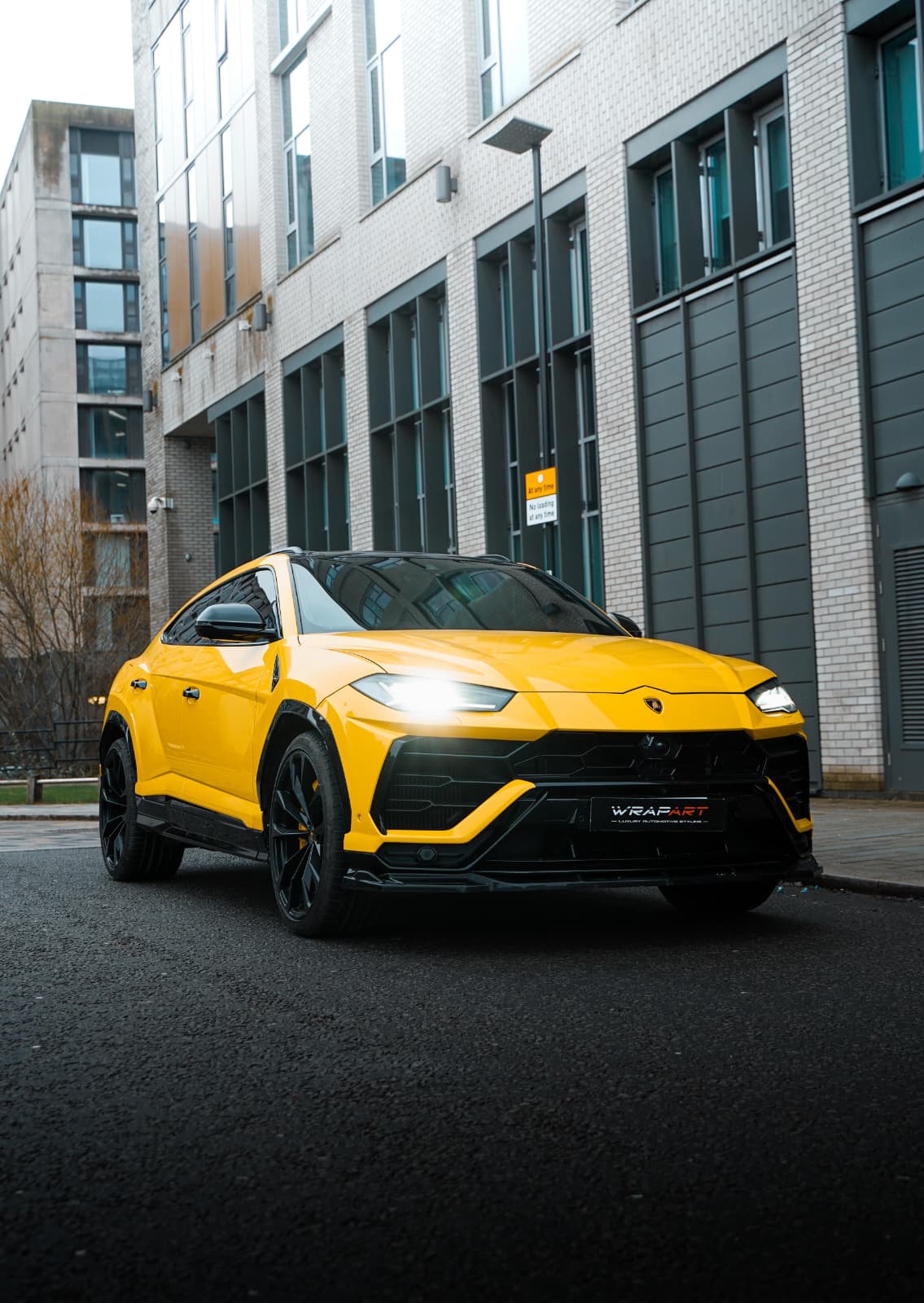 Lamborghini Urus Yellow Caliper Paint Birmingham