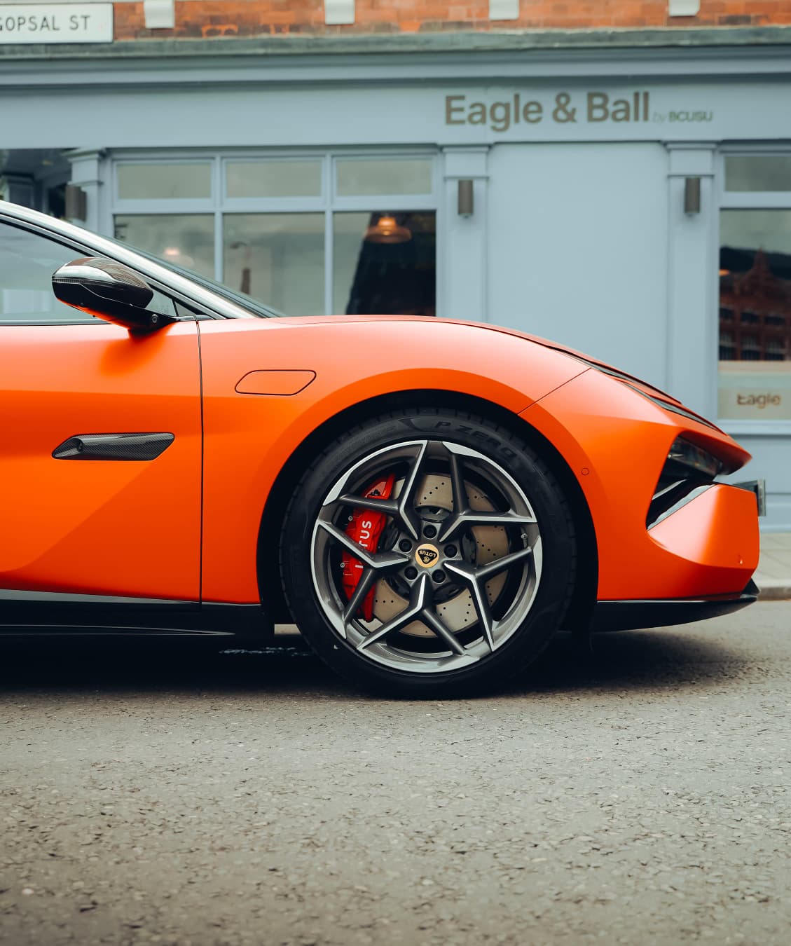 Lotus Emeya Orange Matte Wrap Birmingham