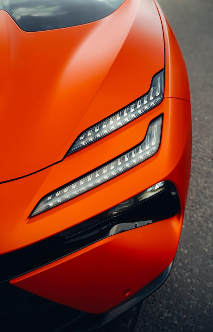 Lotus Emeya Burnt Orange Colour Change Wrap Birmingham