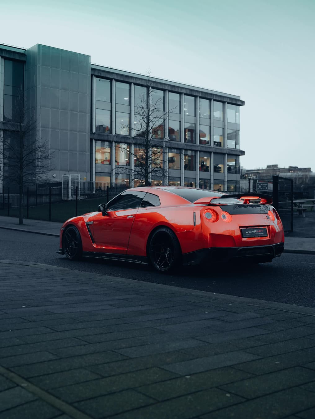 Nissan GT-R R35 Katsura Orange Wrap Birmingham