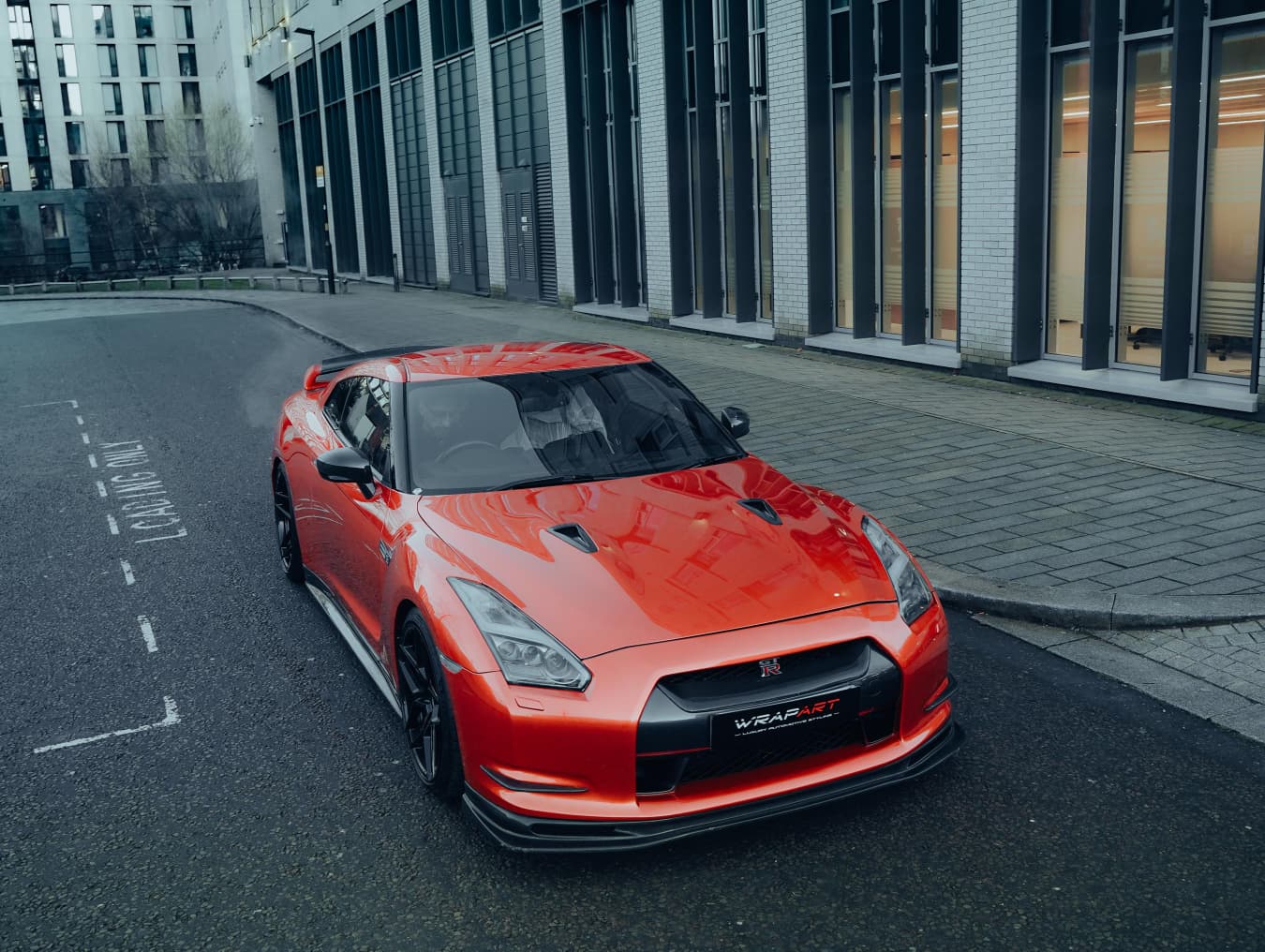 Nissan GT-R Katsura Orange Wrapart Birmingham