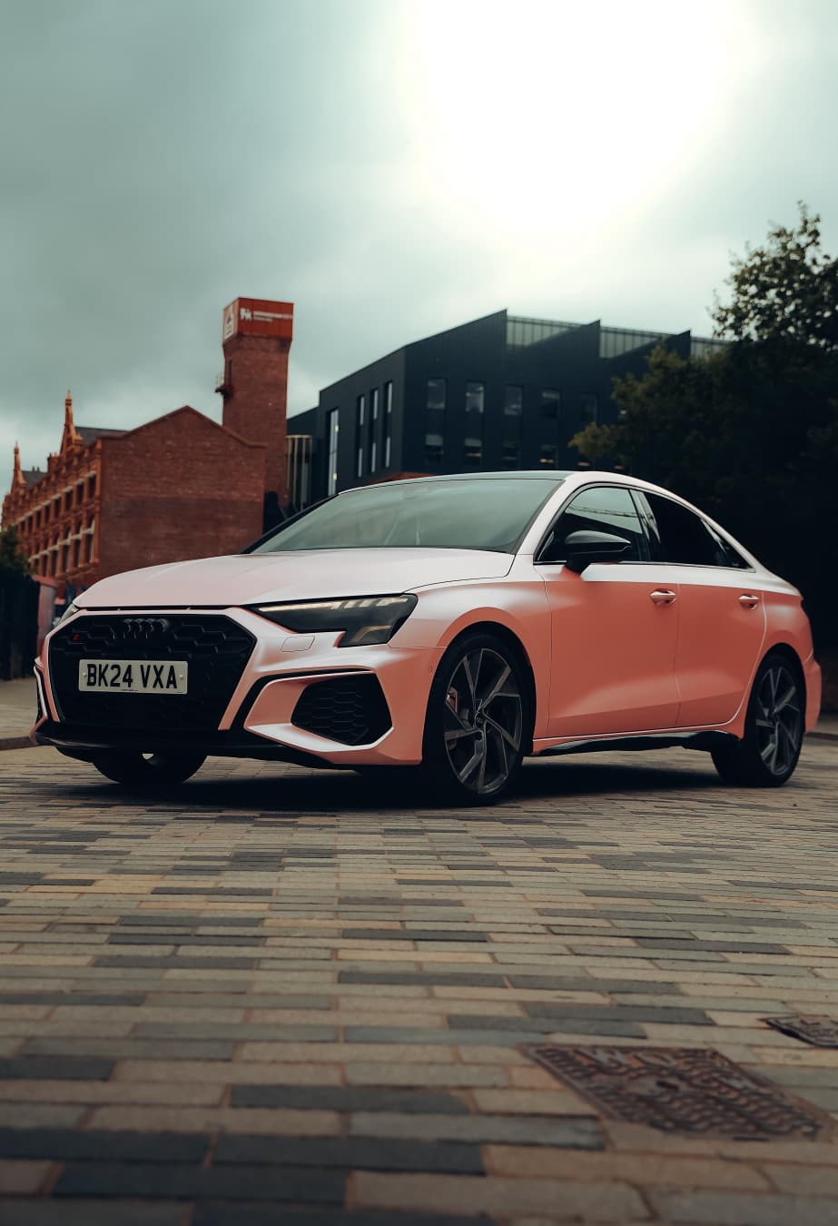 Audi S3 Sakura Pink Wrapart Birmingham
