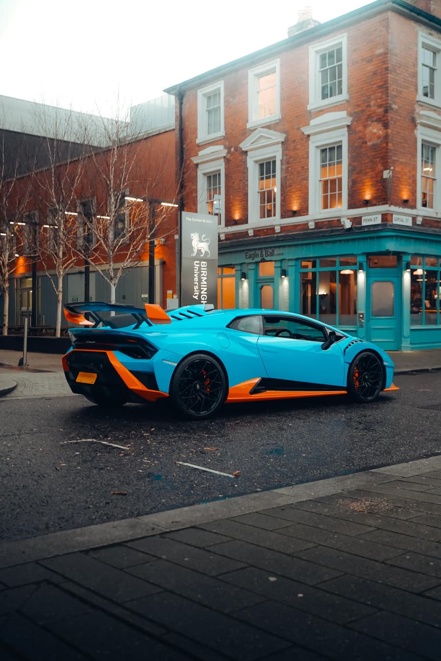 Lamborghini Huracán STO Accent Wrap Birmingham