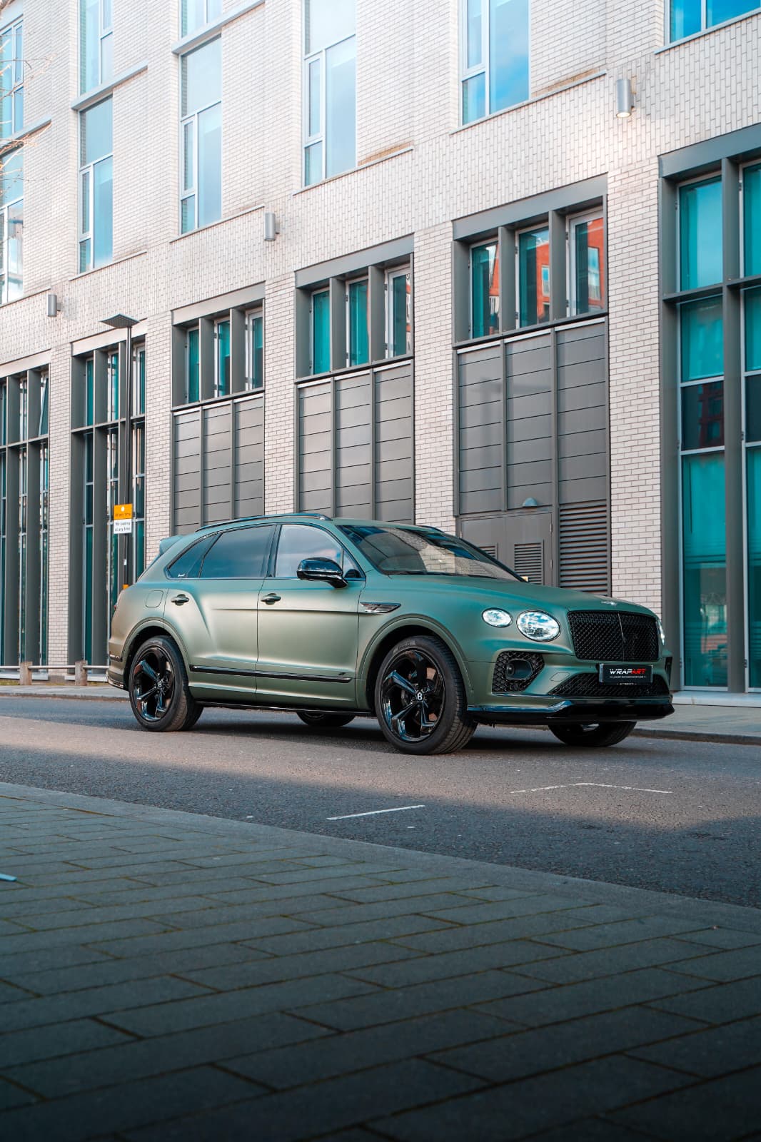 Bentley Bentayga Matte Military Green Wrap Birmingham