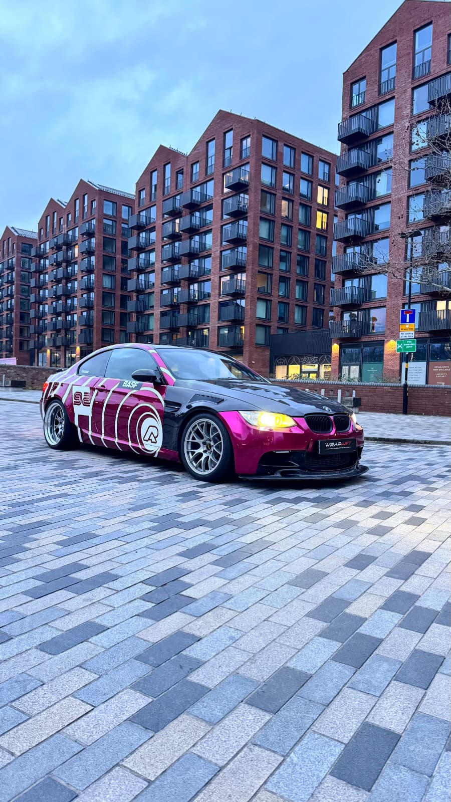BMW E92 Rubellite Purple Wrapart Birmingham