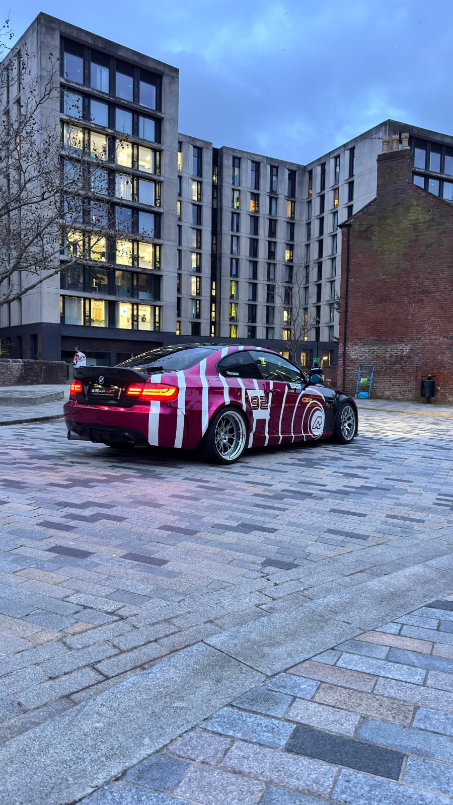 BMW E92 Rubellite Purple Bespoke Livery Detail Birmingham