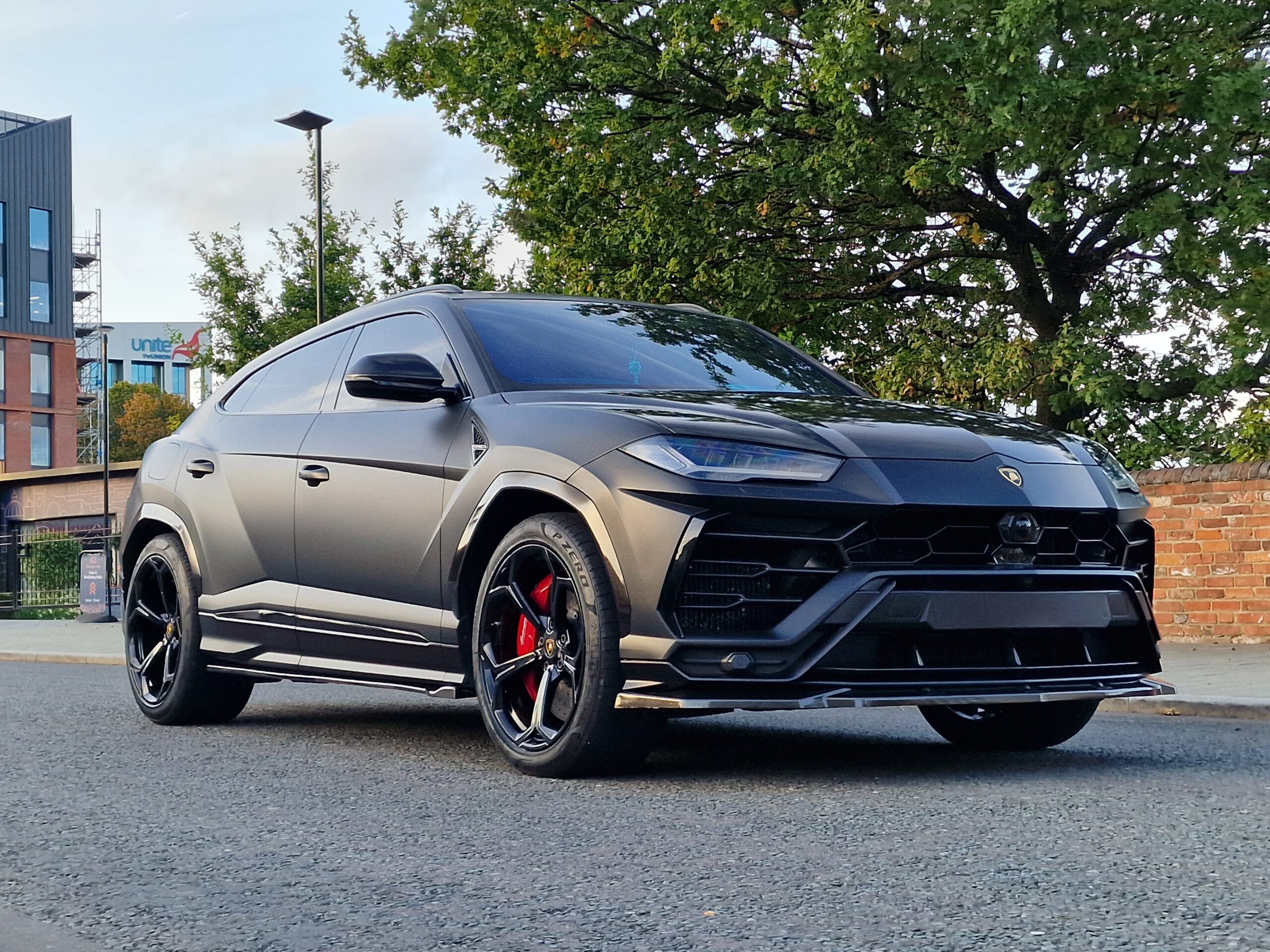 Lamborghini Urus Colour Change Wrap Wrapart Birmingham
