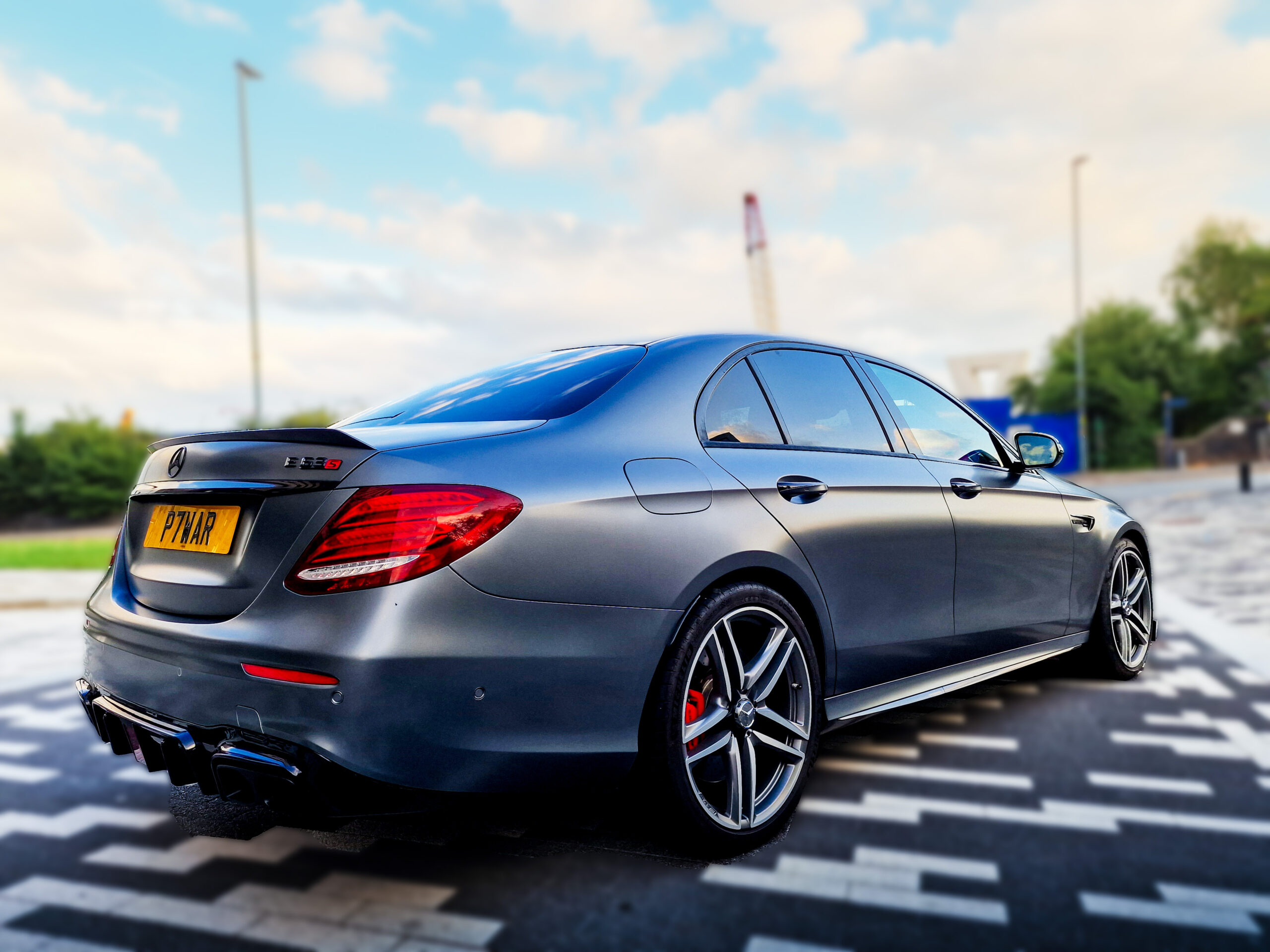 Mercedes E63 S AMG Satin PPF Wrapart Birmingham