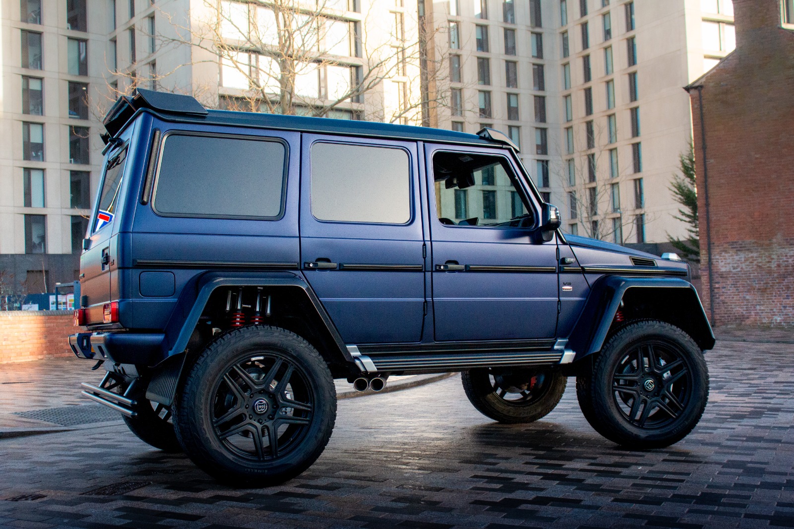 Mercedes-Benz G63 Matt Trenton Blue Wrap Complete Birmingham
