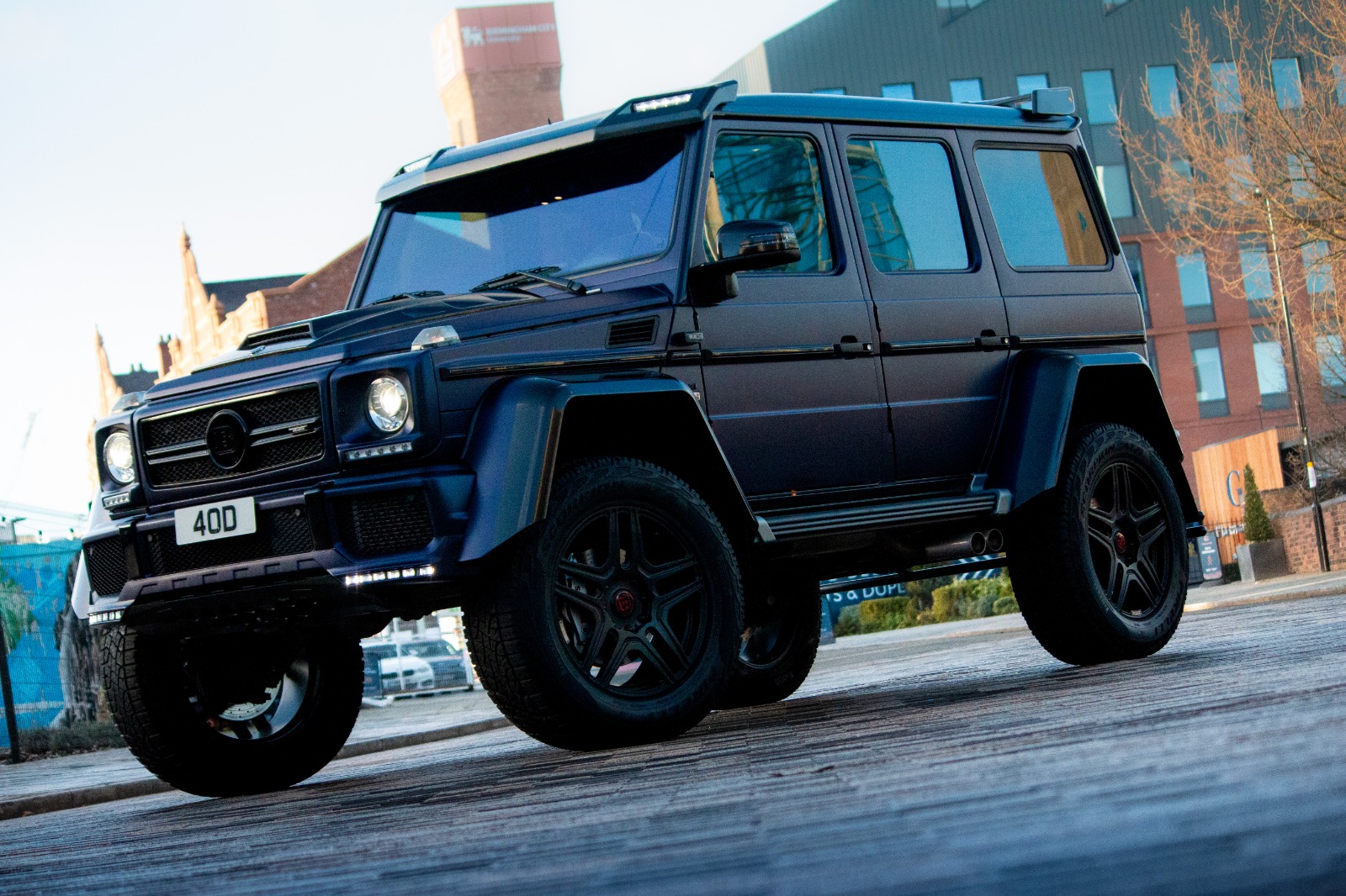 Mercedes-Benz G63 4x4 Rear Spoiler Carbon Wrap Wrapart Birmingham