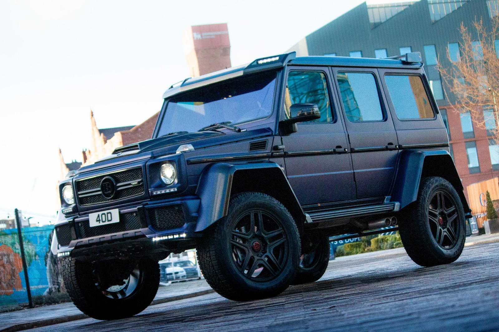 Mercedes-Benz G63 4x4 Carbon Arches Wrap Birmingham
