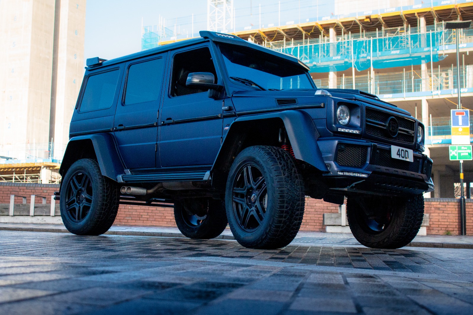 Mercedes-Benz G63 Brabus Style Carbon Wrap Detail Birmingham