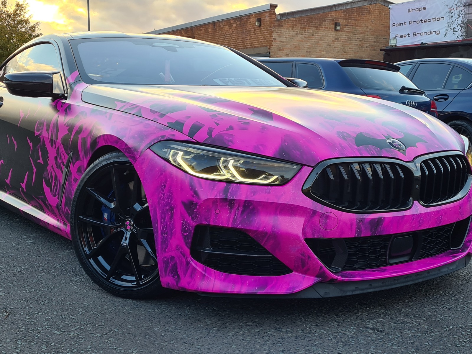 BMW M8 Bespoke Wrap Wrapart Birmingham