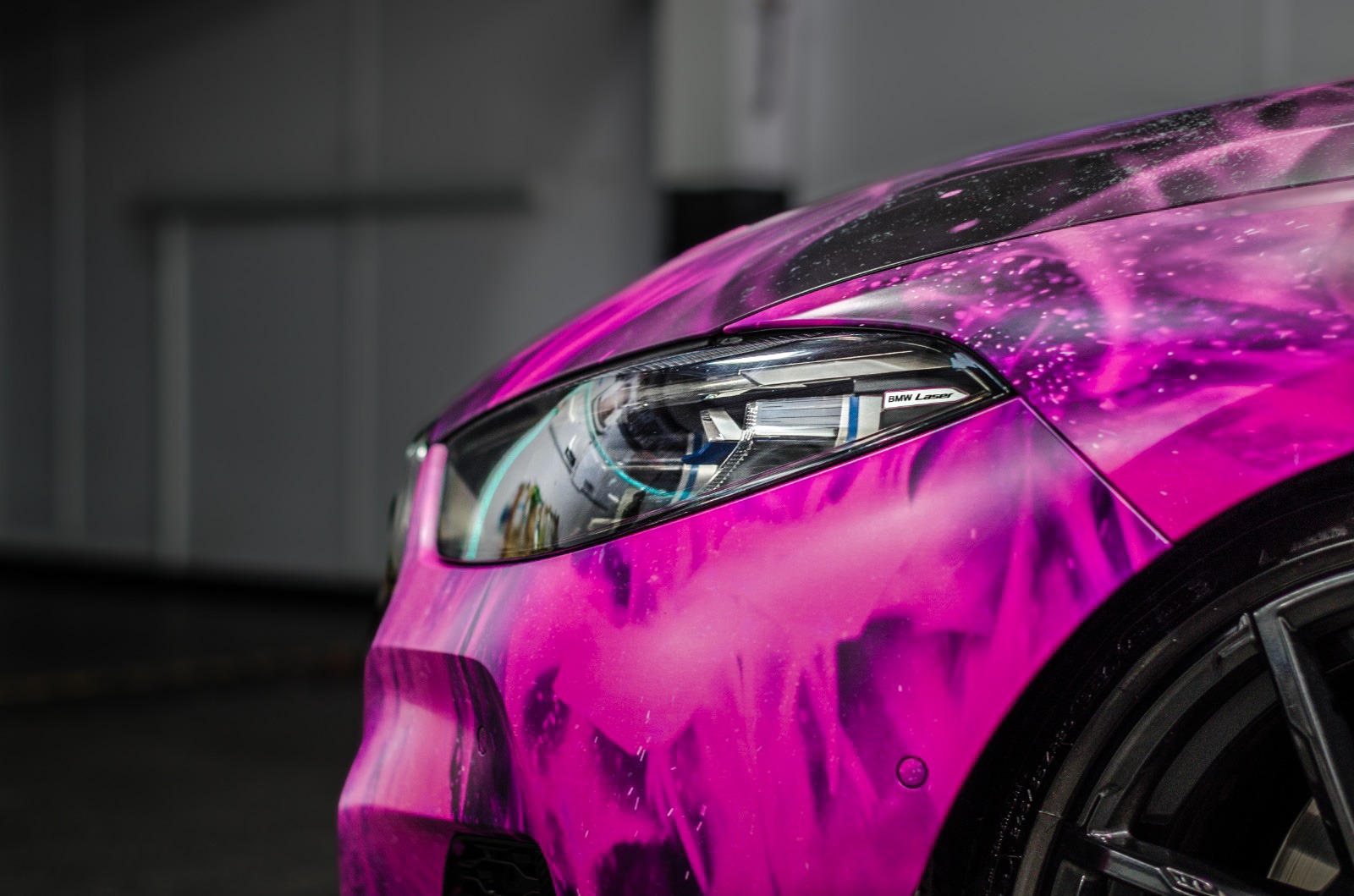 BMW M8 Bespoke Wrap Detail Birmingham