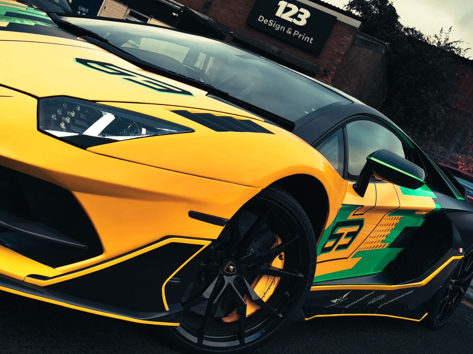 Finished Lamborghini Aventador SVJ 63 wrap by Wrapart