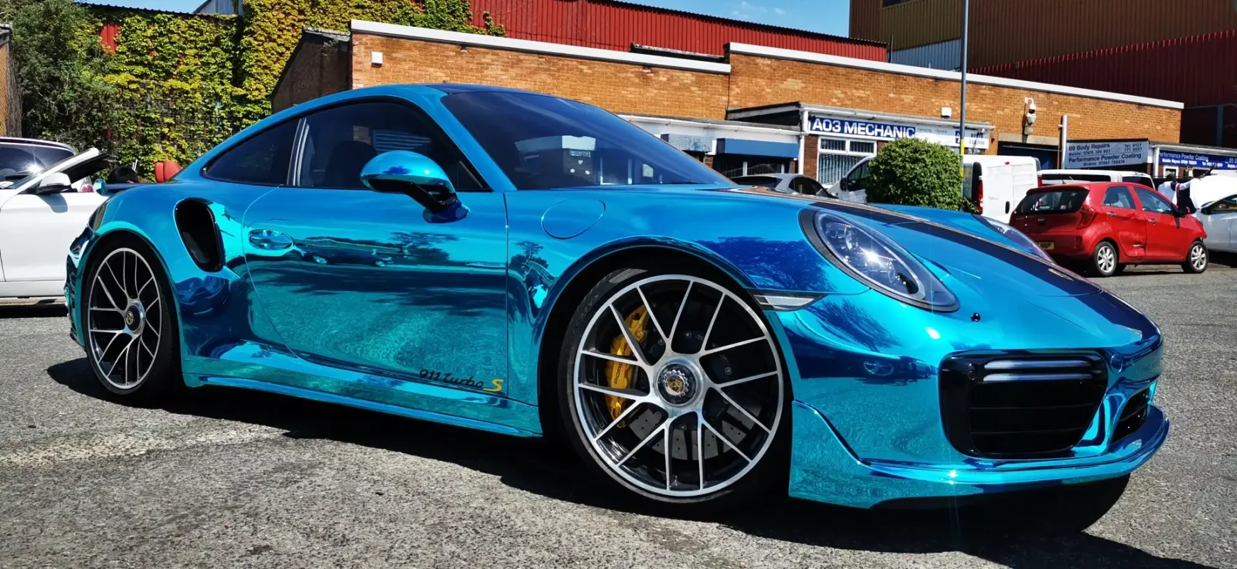 Porsche Cayman S - Custom Car Wraps from Wrapart - The Birmingham Wrap Experts